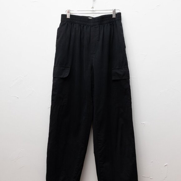 Urban Outfitters twill jogger cargo pants elastic waist - women's medium - Picture 7 of 9